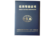 天道恒遠信譽等級證書